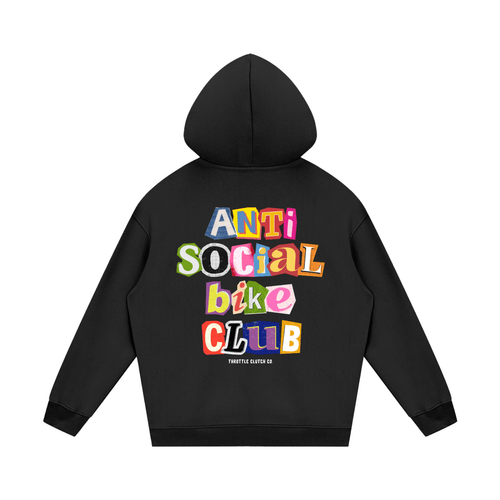 Anti Social Bike Club Hoodie - Throttle Clutch Co.