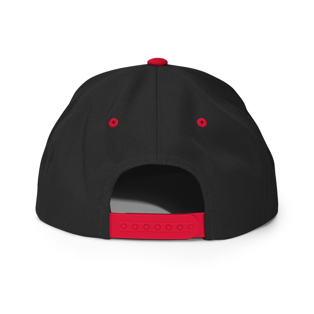 Flame Snapback Hat - Throttle Clutch Co.