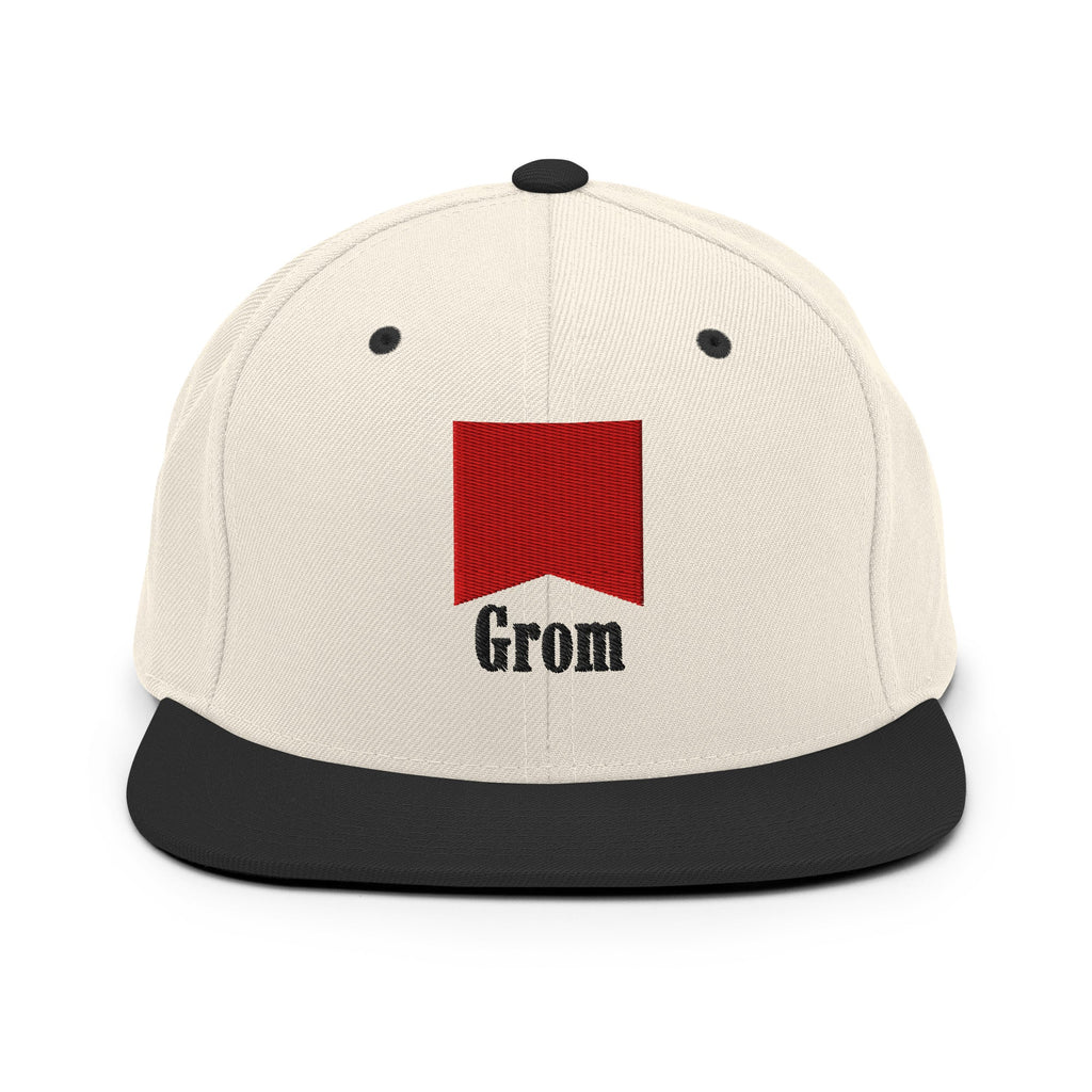 Grom Flag Snapback Hat - Throttle Clutch Co.