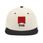 Grom Flag Snapback Hat - Throttle Clutch Co.