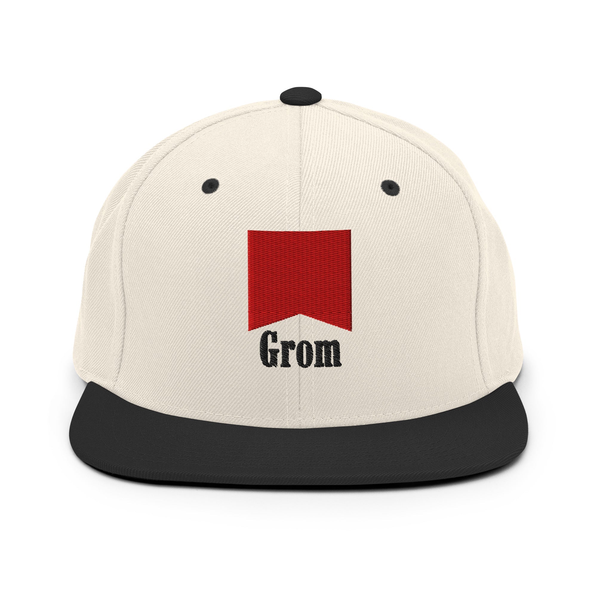 Grom Flag Snapback Hat - Throttle Clutch Co.