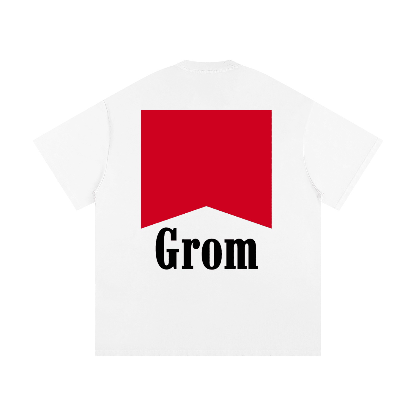 Grom Flag Tee - Throttle Clutch Co.