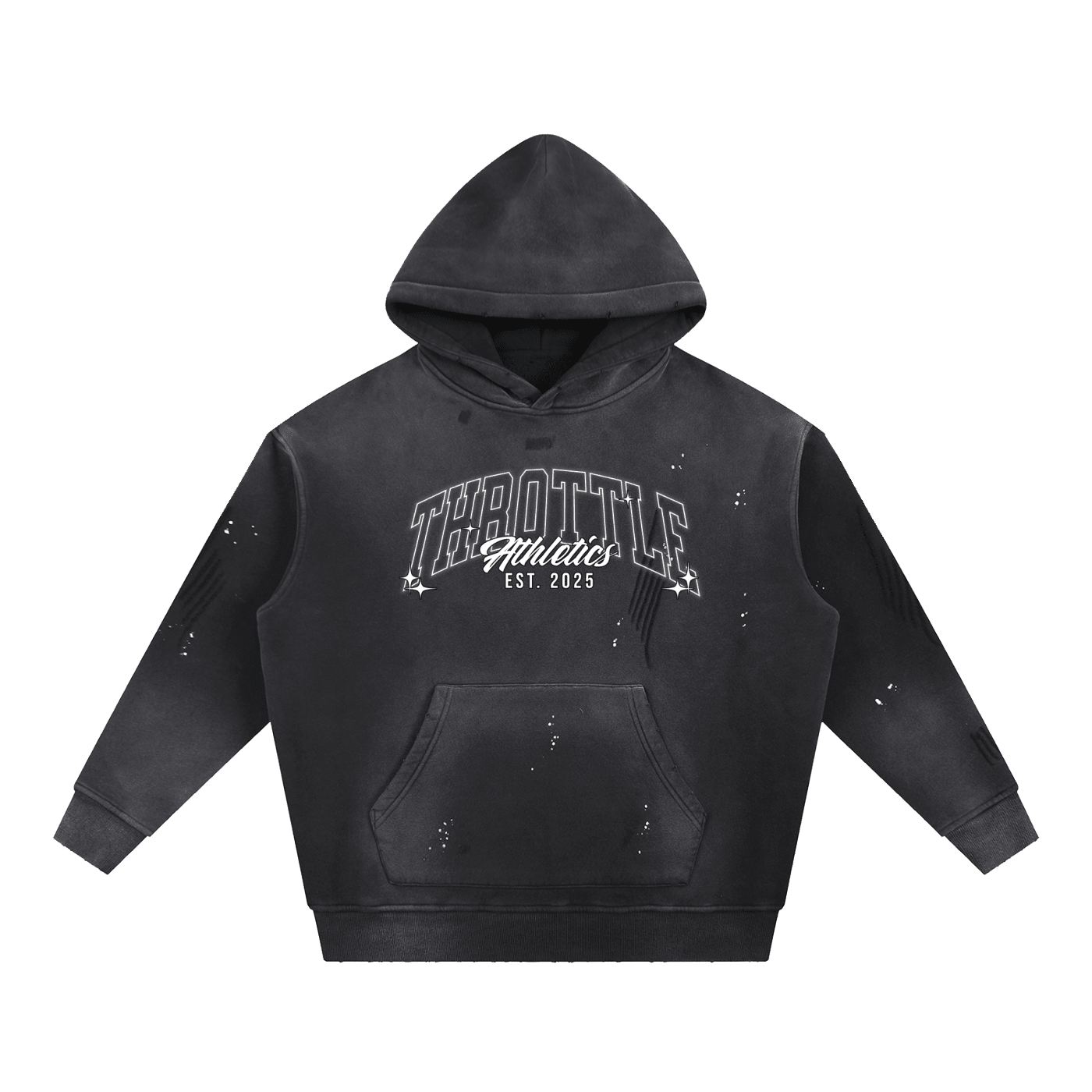 Throttle Athletics Vintage Hoodie - Throttle Clutch Co.