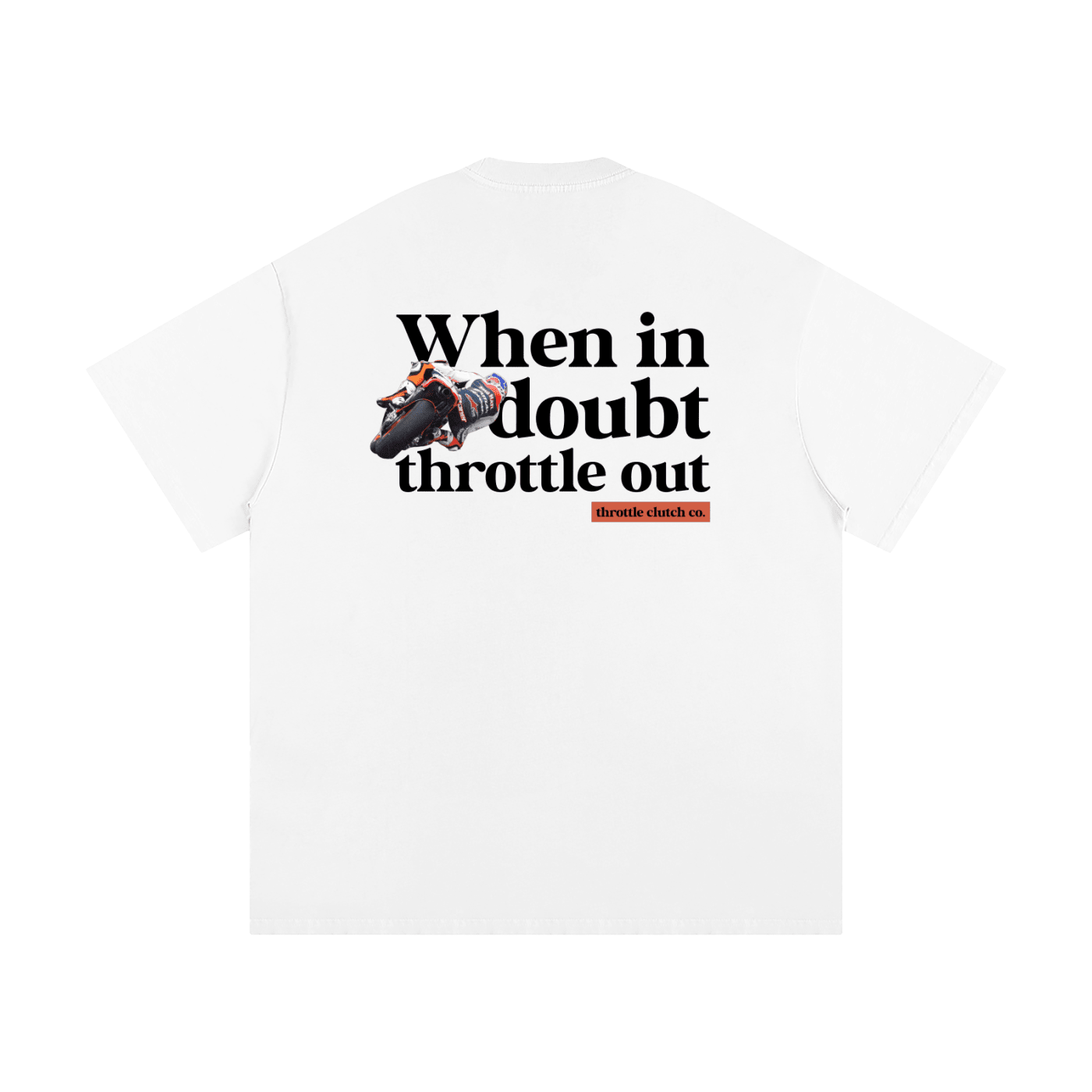 Throttle Out Tee - Throttle Clutch Co.