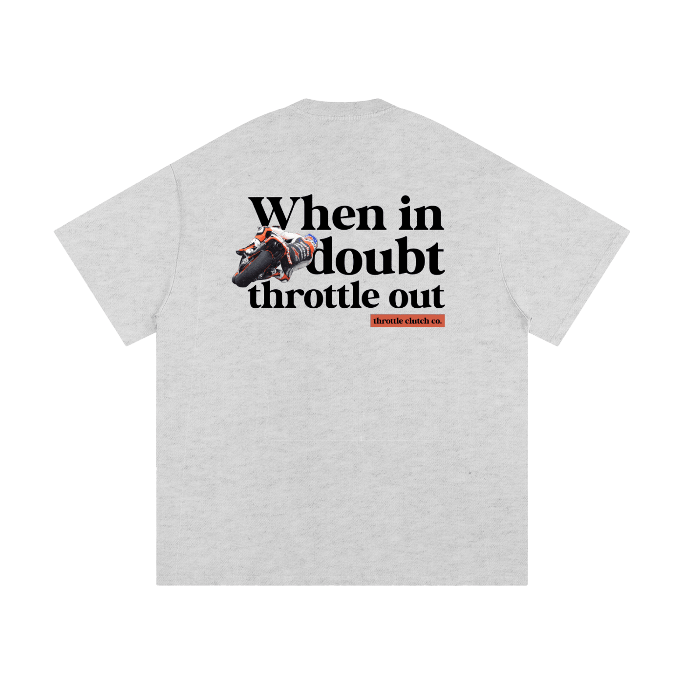 Throttle Out Tee - Throttle Clutch Co.