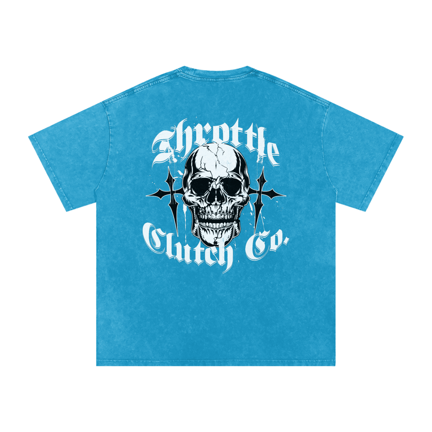 Throttle Skull Tee - Throttle Clutch Co.