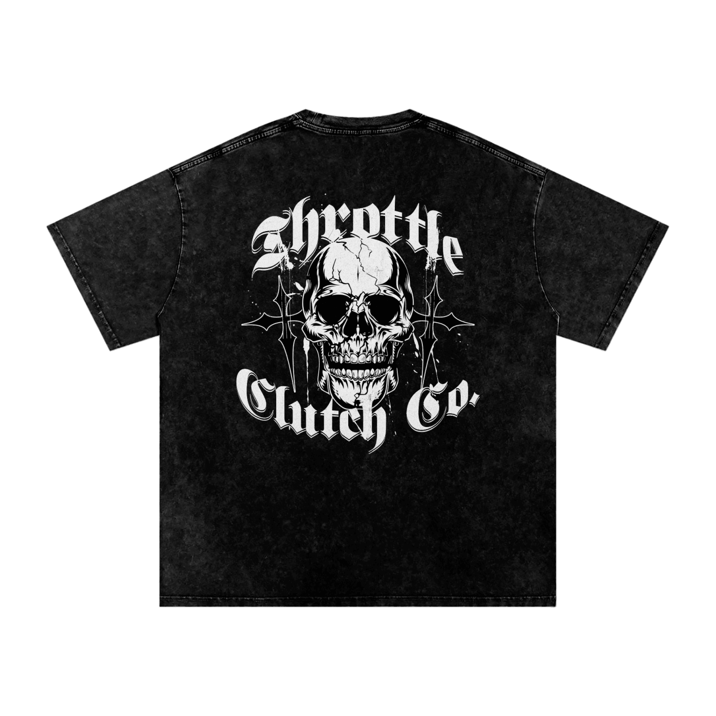 Throttle Skull Tee - Throttle Clutch Co.