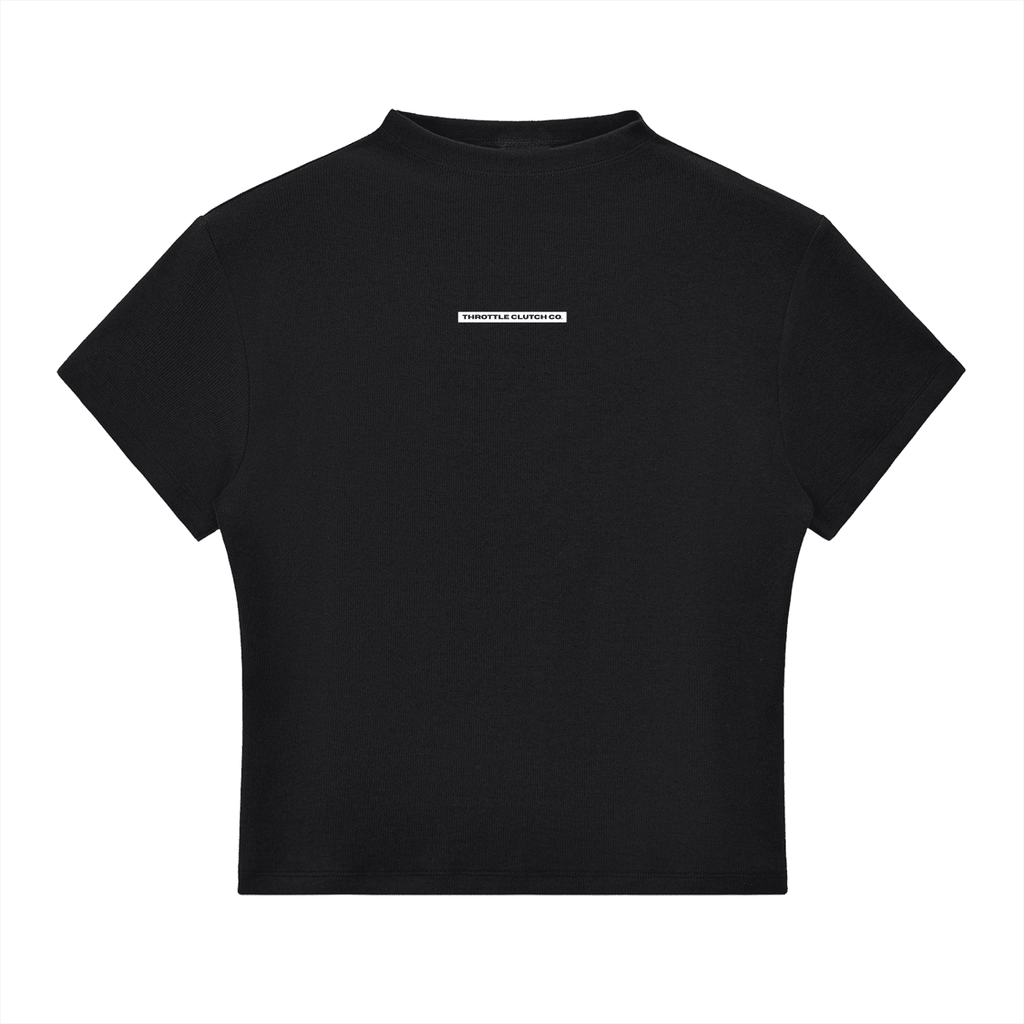 Women's Signature Box Mid Collar Top - Throttle Clutch Co.